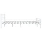 vidaXL Estructura de cama de metal blanca 160x200 cm vidaXL Estructura de cama de metal blanca 160x200 cm