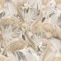 Noordwand Papel pintado Flamingo and Monstera beige Noordwand Papel pintado Flamingo and Monstera beige