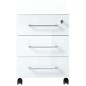 Germania Archivo con ruedas Gw-Monteria blanco Germania Archivo con ruedas Gw-Monteria blanco