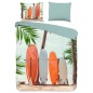 Good Morning Funda de edredón SURF 155x220 cm multicolor Good Morning Funda de edredón SURF 155x220 cm multicolor