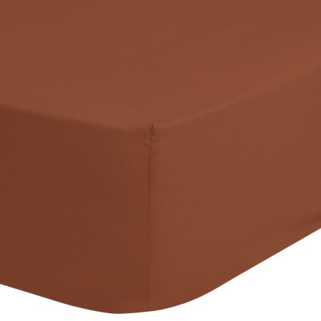 Good Morning Sábana ajustable terracota 100x200 cm