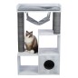 TRIXIE Poste rascador para gatos función de estante gris 72x38x110 cm TRIXIE Poste rascador para gatos función de estante gris 72x38x110 cm