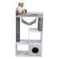 TRIXIE Poste rascador para gatos función de estante gris 72x38x110 cm TRIXIE Poste rascador para gatos función de estante gris 72x38x110 cm