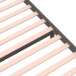 vidaXL Estructura de cama madera maciza gris 100x200 cm vidaXL Estructura de cama madera maciza gris 100x200 cm