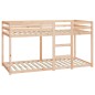 vidaXL Litera de madera maciza de pino 90x200 cm vidaXL Litera de madera maciza de pino 90x200 cm