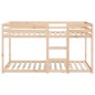 vidaXL Litera de madera maciza de pino 90x200 cm vidaXL Litera de madera maciza de pino 90x200 cm