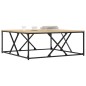 vidaXL Mesa de centro madera de ingeniería roble Sonoma 100x100x40 cm vidaXL Mesa de centro madera de ingeniería roble Sonoma 100x100x40 cm