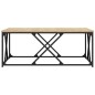 vidaXL Mesa de centro madera de ingeniería roble Sonoma 100x100x40 cm vidaXL Mesa de centro madera de ingeniería roble Sonoma 100x100x40 cm