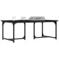 vidaXL Mesa de centro madera contrachapada negro 90x50x35 cm vidaXL Mesa de centro madera contrachapada negro 90x50x35 cm