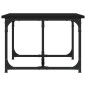 vidaXL Mesa de centro madera contrachapada negro 90x50x35 cm vidaXL Mesa de centro madera contrachapada negro 90x50x35 cm
