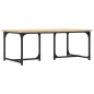 vidaXL Mesa de centro madera contrachapada roble Sonoma 90x50x35 cm vidaXL Mesa de centro madera contrachapada roble Sonoma 90x50x35 cm