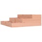 vidaXL Jardinera de madera maciza de abeto douglas 78x78x27 cm vidaXL Jardinera de madera maciza de abeto douglas 78x78x27 cm