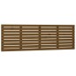 vidaXL Cabecero cama pared madera maciza pino marrón miel 186x3x63 cm vidaXL Cabecero cama pared madera maciza pino marrón miel 186x3x63 cm