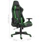 vidaXL Silla gaming giratoria PVC verde vidaXL Silla gaming giratoria PVC verde