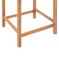 vidaXL Set mesa y sillas de bar de jardín 3 pzas madera maciza roble vidaXL Set mesa y sillas de bar de jardín 3 pzas madera maciza roble