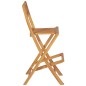 vidaXL Set mesa y sillas de bar de jardín 3 pzas madera maciza roble vidaXL Set mesa y sillas de bar de jardín 3 pzas madera maciza roble