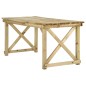 vidaXL Mesa de jardín de madera 160x79x75 cm vidaXL Mesa de jardín de madera 160x79x75 cm