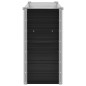 vidaXL Arriate de acero galvanizado gris antracita 100x40x77 cm vidaXL Arriate de acero galvanizado gris antracita 100x40x77 cm
