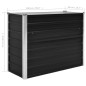 vidaXL Arriate de acero galvanizado gris antracita 100x40x77 cm vidaXL Arriate de acero galvanizado gris antracita 100x40x77 cm