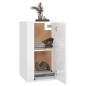 vidaXL Muebles para TV de pared 2 uds blanco brillante 40x34,5x60 cm