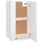 vidaXL Muebles para TV de pared 2 uds blanco brillante 40x34,5x60 cm