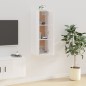 vidaXL Mueble para TV de pared blanco brillante 40x34,5x100 cm vidaXL Mueble para TV de pared blanco brillante 40x34,5x100 cm