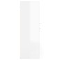 vidaXL Mueble para TV de pared blanco brillante 40x34,5x100 cm vidaXL Mueble para TV de pared blanco brillante 40x34,5x100 cm