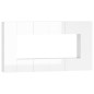 vidaXL Set de muebles de TV 8 pzas madera contrachapada blanco brillo vidaXL Set de muebles de TV 8 pzas madera contrachapada blanco brillo