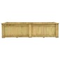 vidaXL Arriate de madera de pino impregnada 196x100x50 cm vidaXL Arriate de madera de pino impregnada 196x100x50 cm
