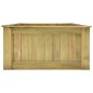 vidaXL Arriate de madera de pino impregnada 196x100x50 cm vidaXL Arriate de madera de pino impregnada 196x100x50 cm