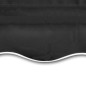vidaXL Toldo de lona blanco gris antracita 400x300 cm vidaXL Toldo de lona blanco gris antracita 400x300 cm