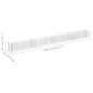 vidaXL Arriate de gaviones de acero 360x30x30 cm vidaXL Arriate de gaviones de acero 360x30x30 cm