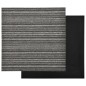 vidaXL Baldosa de suelo de moqueta 20 uds 5m² 50x50cm antracita rayada