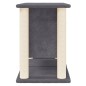 vidaXL Rascador para gatos con postes de sisal gris oscuro 50 cm vidaXL Rascador para gatos con postes de sisal gris oscuro 50 cm