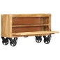 vidaXL Zapatero madera maciza de mango 86x35x55 cm vidaXL Zapatero madera maciza de mango 86x35x55 cm