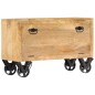 vidaXL Zapatero madera maciza de mango 86x35x55 cm vidaXL Zapatero madera maciza de mango 86x35x55 cm