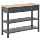 vidaXL Aparador de MDF 110x35x80 cm negro
