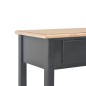 vidaXL Aparador de MDF 110x35x80 cm negro