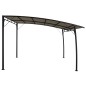 vidaXL Toldo parasol de jardín gris taupe 3x3x2,55 m vidaXL Toldo parasol de jardín gris taupe 3x3x2,55 m