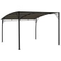 vidaXL Toldo parasol de jardín gris taupe 3x3x2,55 m vidaXL Toldo parasol de jardín gris taupe 3x3x2,55 m