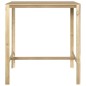 vidaXL Mesa de bar de madera de pino impregnada 110x60x110 cm vidaXL Mesa de bar de madera de pino impregnada 110x60x110 cm