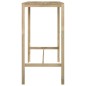 vidaXL Mesa de bar de madera de pino impregnada 110x60x110 cm vidaXL Mesa de bar de madera de pino impregnada 110x60x110 cm