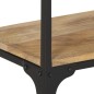 vidaXL Mesa de centro de madera maciza de mango 90x30x40 cm