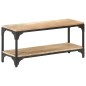 vidaXL Mesa de centro de madera maciza de mango 90x30x40 cm