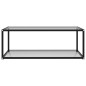vidaXL Mesa de centro transparente vidrio templado 100x50x35 cm vidaXL Mesa de centro transparente vidrio templado 100x50x35 cm