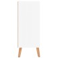 vidaXL Aparador madera de ingeniería blanco y roble Sonoma 60x30x72 cm vidaXL Aparador madera de ingeniería blanco y roble Sonoma 60x30x72 cm