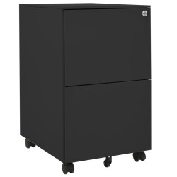vidaXL Armario archivador acero gris antracita 39x45x67 cm