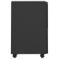 vidaXL Armario archivador acero gris antracita 39x45x67 cm