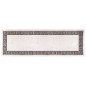 vidaXL Alfombra lavable antideslizante beige claro 80x300 cm vidaXL Alfombra lavable antideslizante beige claro 80x300 cm