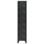 vidaXL Taquilla de acero gris antracita 38x40x180 cm vidaXL Taquilla de acero gris antracita 38x40x180 cm